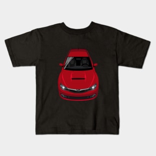 Impreza WRX STI 3rd gen 2008-2014 - Red Kids T-Shirt